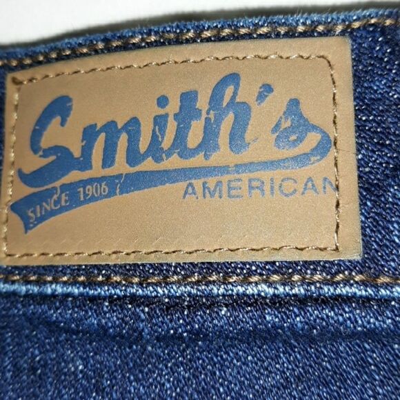 NWT Smith's American Boot‎ Cut Jeans 10 Dark Wash - Picture 4 of 7